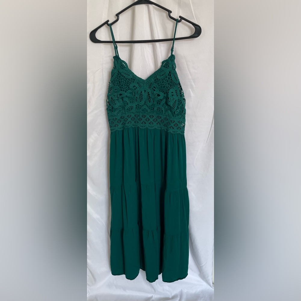 Green dress